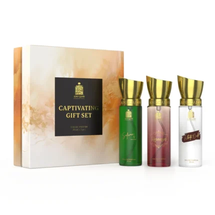 Adilqadri Captivating Trio 3 Pcs Set Of Premium Perfume Spray